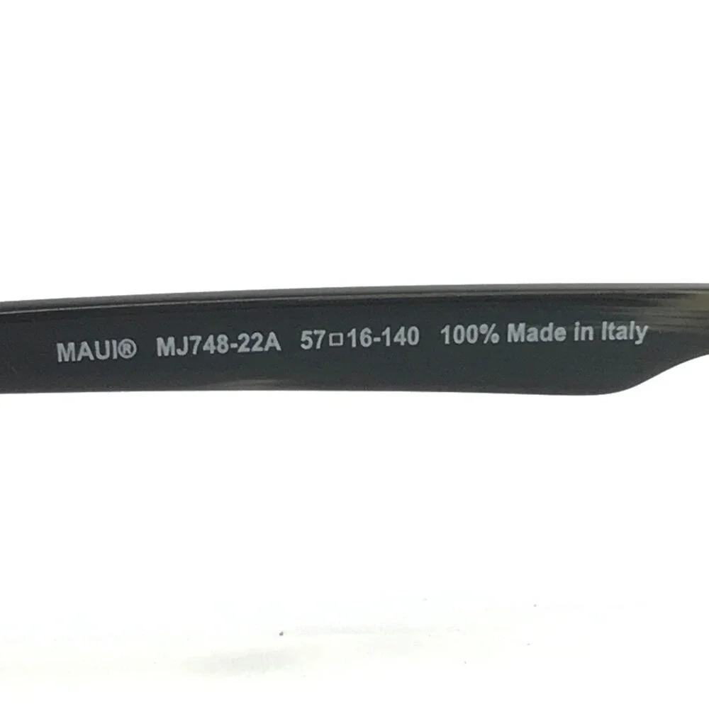 Maui Jim Sunglasses GLASS BEACH MJ748-22A Gray Frames with Maui Rose Lenses